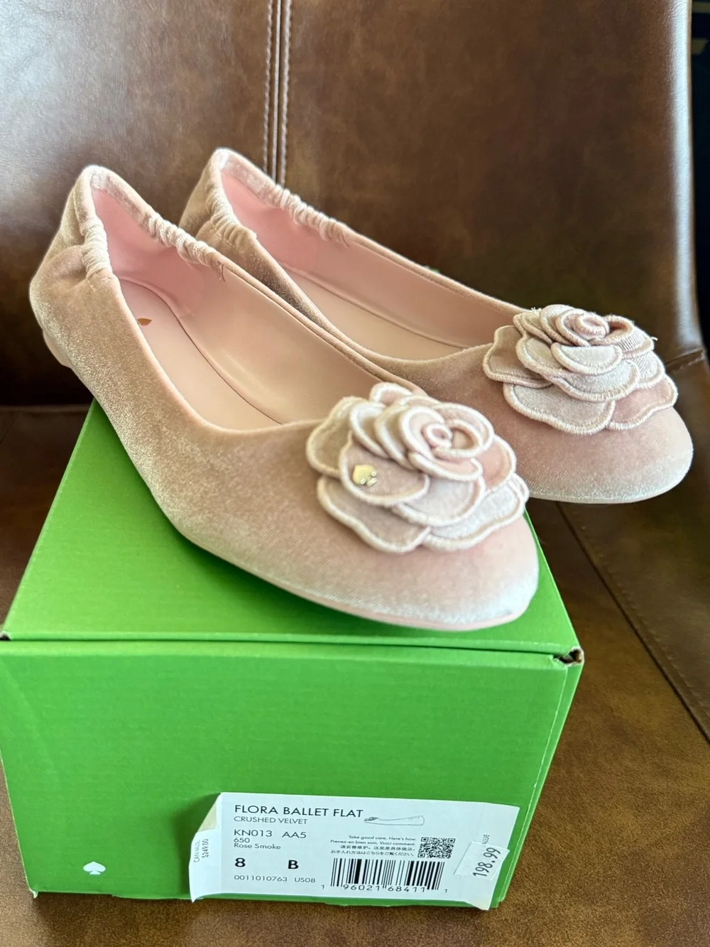 Kate Spade Ballet Flats size 8